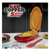 Red Copper Kétoldalú Elektromos Serpenyő