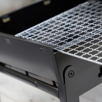 Asztali faszenes grill - Modern, összecsukható, hordozható